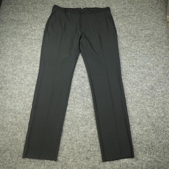 Dunning Pants Mens 40x00 Black Stretch Performance Golf Bottoms